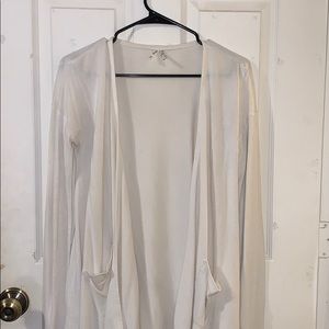 White Cardigan